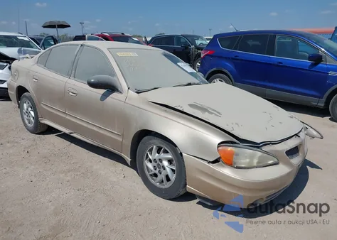 2004 Pontiac Grand Am Se1 из США, поврежденный, VIN 1G2NF52E74M540636